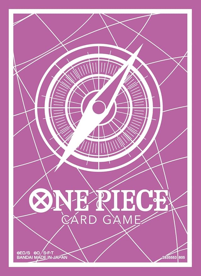 One Piece Card Game Official Card Sleeves - Standard Purple | Gopher Games