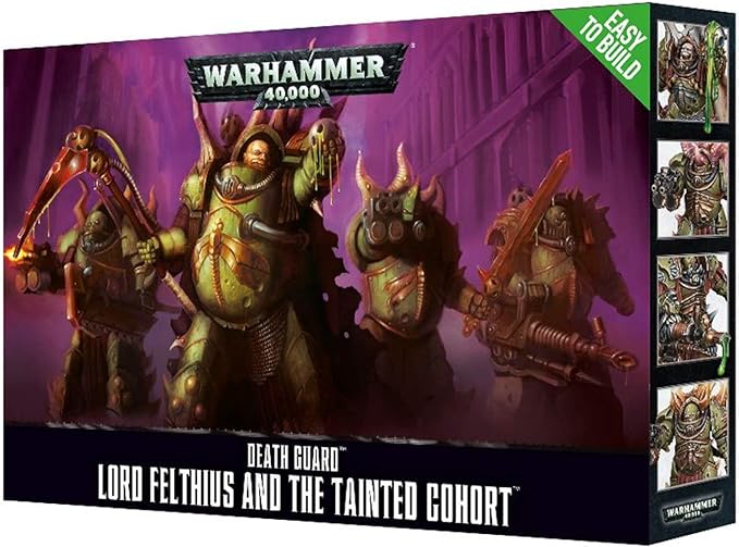 Death Guard LORD FELTHIUS AND THE TAINTED COHORT | Gopher Games