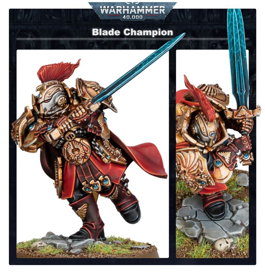Adeptus Custodes Blade Champion | Gopher Games