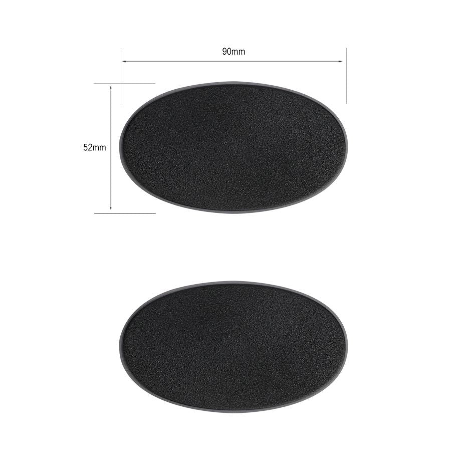 Citadel 90x52mm Oval Bases | Gopher Games