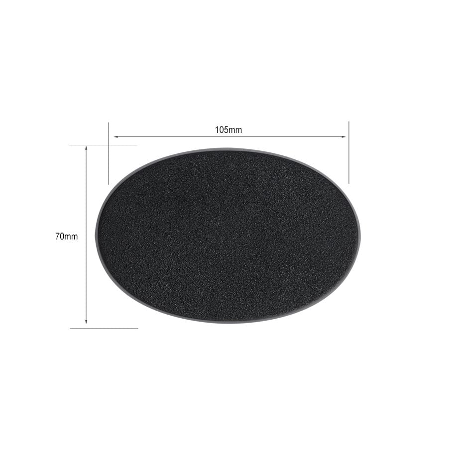 Citadel 105x70mm Oval Bases | Gopher Games