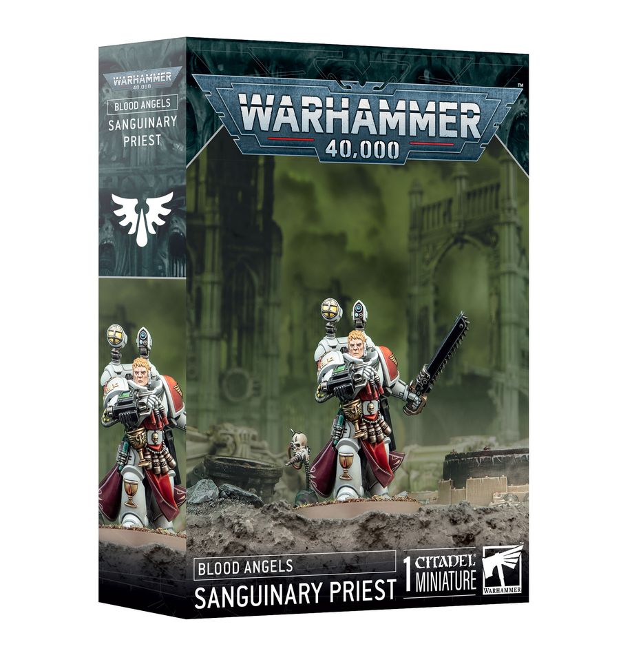 BLOOD ANGELS: SANGUINARY PRIEST | Gopher Games