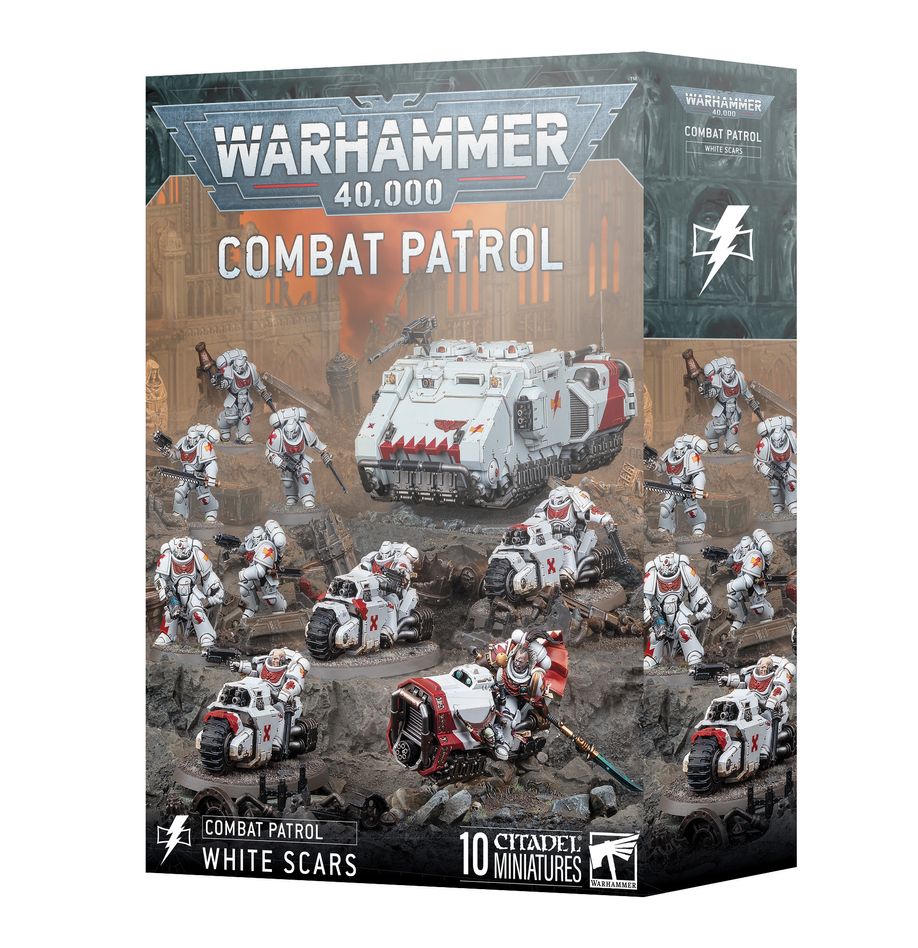 (Preorder 10/25) COMBAT PATROL: WHITE SCARS | Gopher Games