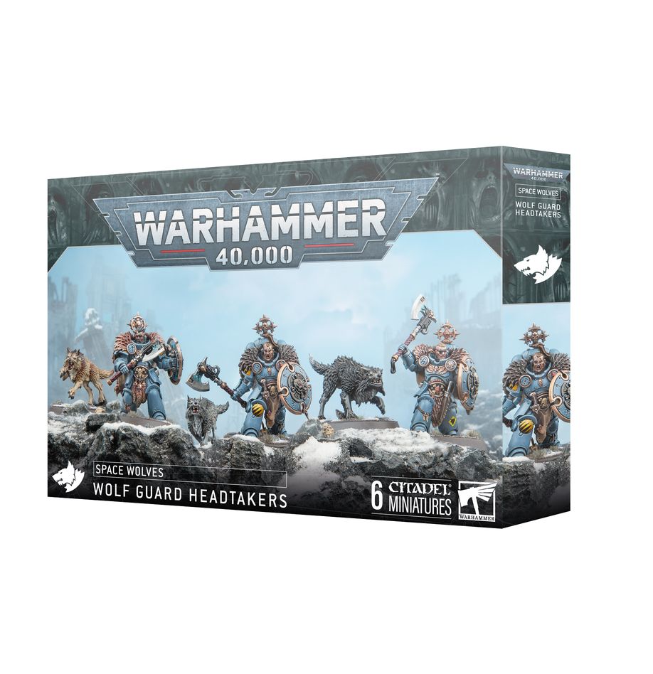 SPACE WOLVES WOLF GUARD HEADTAKERS | Gopher Games