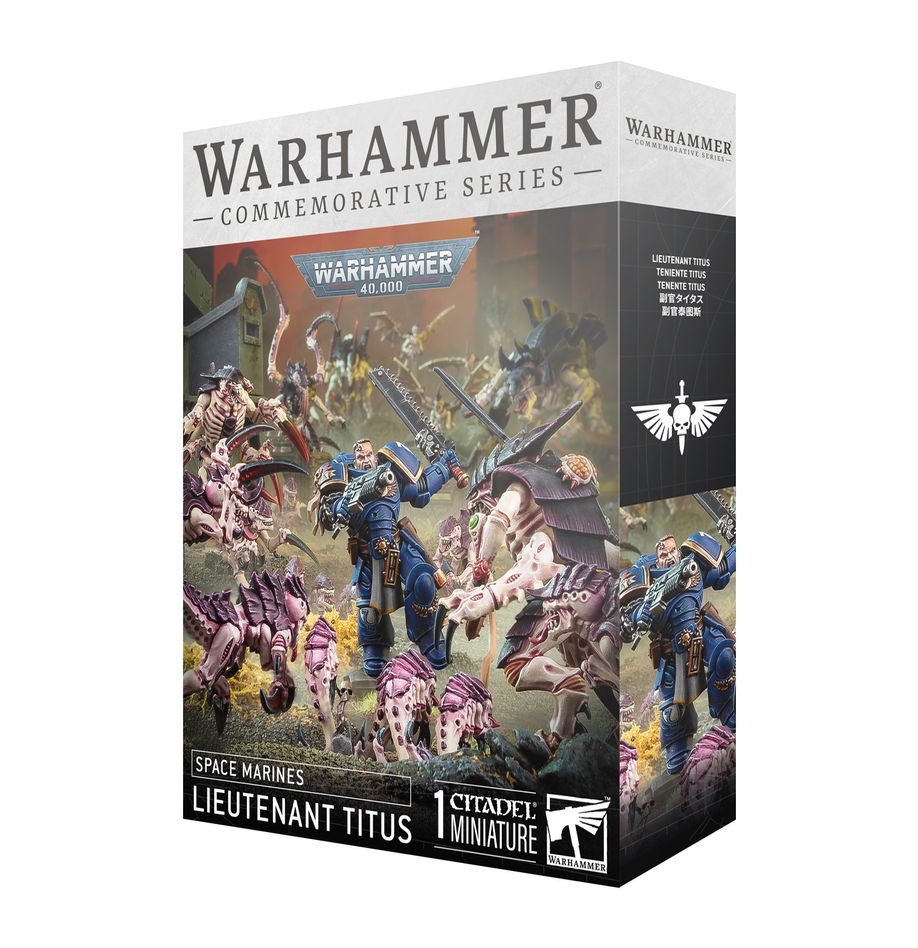 SPACE MARINES LIEUTENANT TITUS | Gopher Games