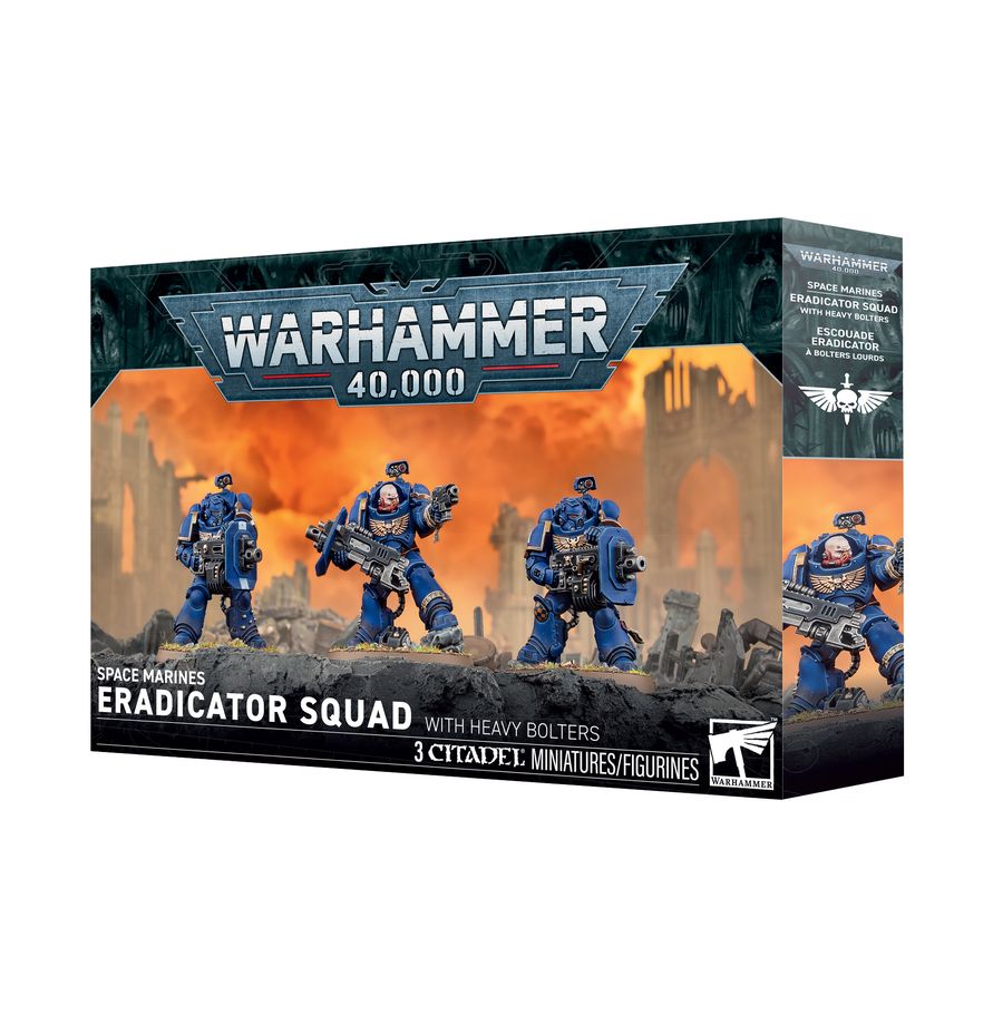 (Preorder 10/3) Space Marines: Eradicator Squad With Heavy Bolters | Gopher Games
