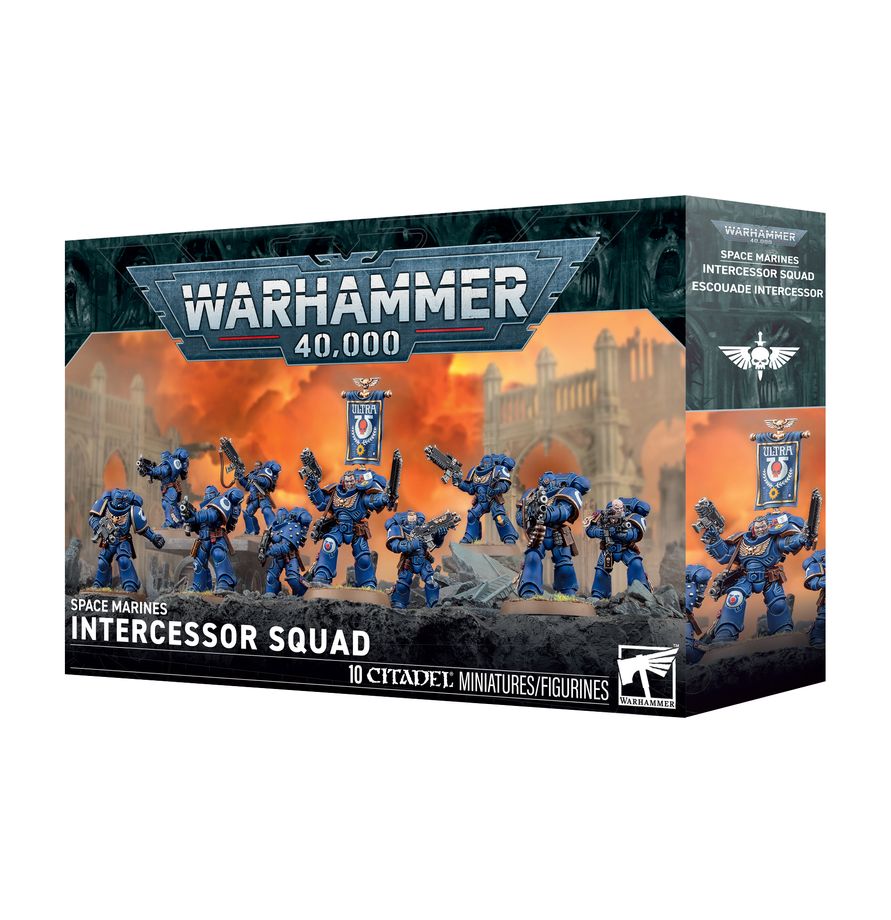 (Preorder 10/03) Space Marines: Intercessor Squad | Gopher Games