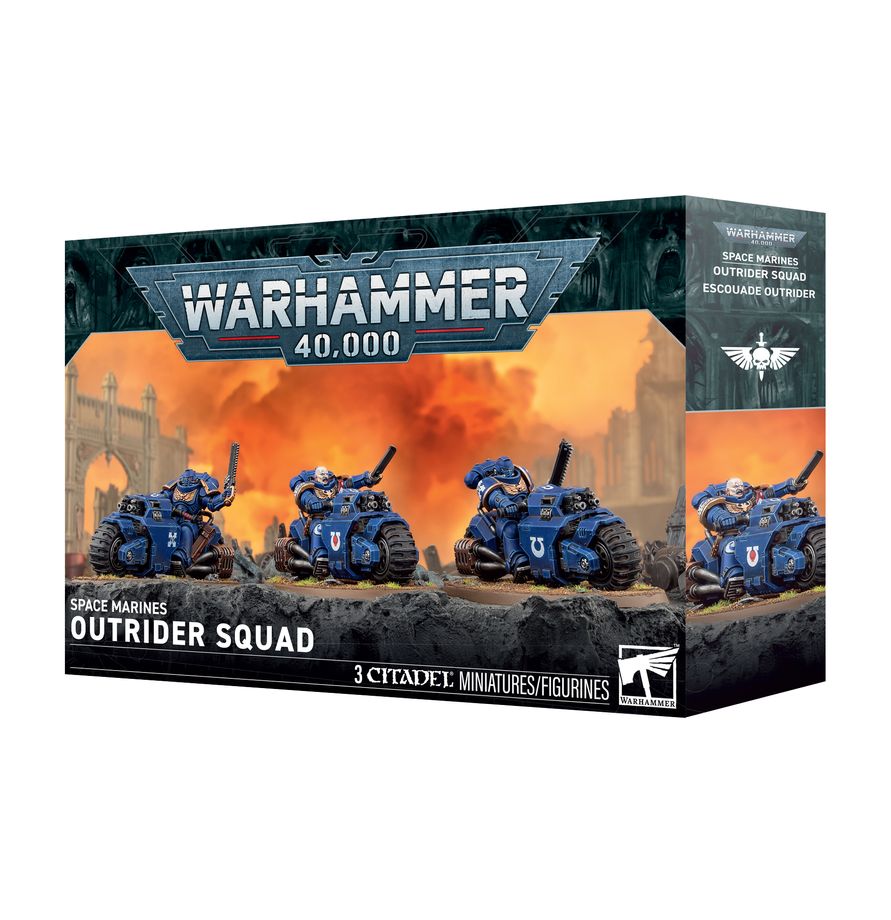 (Preorder 10/3) Space Marines: Outrider Squad | Gopher Games