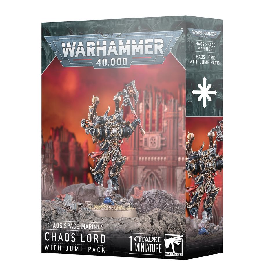 (preorder) CHAOS SPACE MARINES: LORD WITH JUMP PACK | Gopher Games