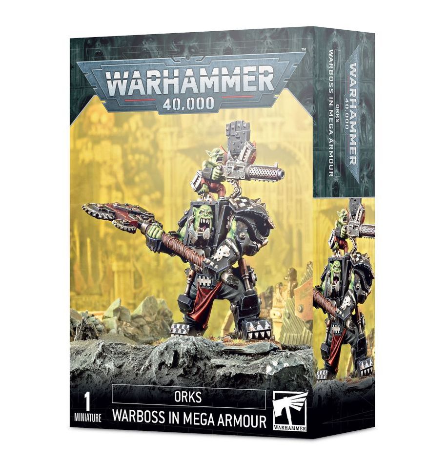 Orks Ork Warboss in Mega Armour | Gopher Games