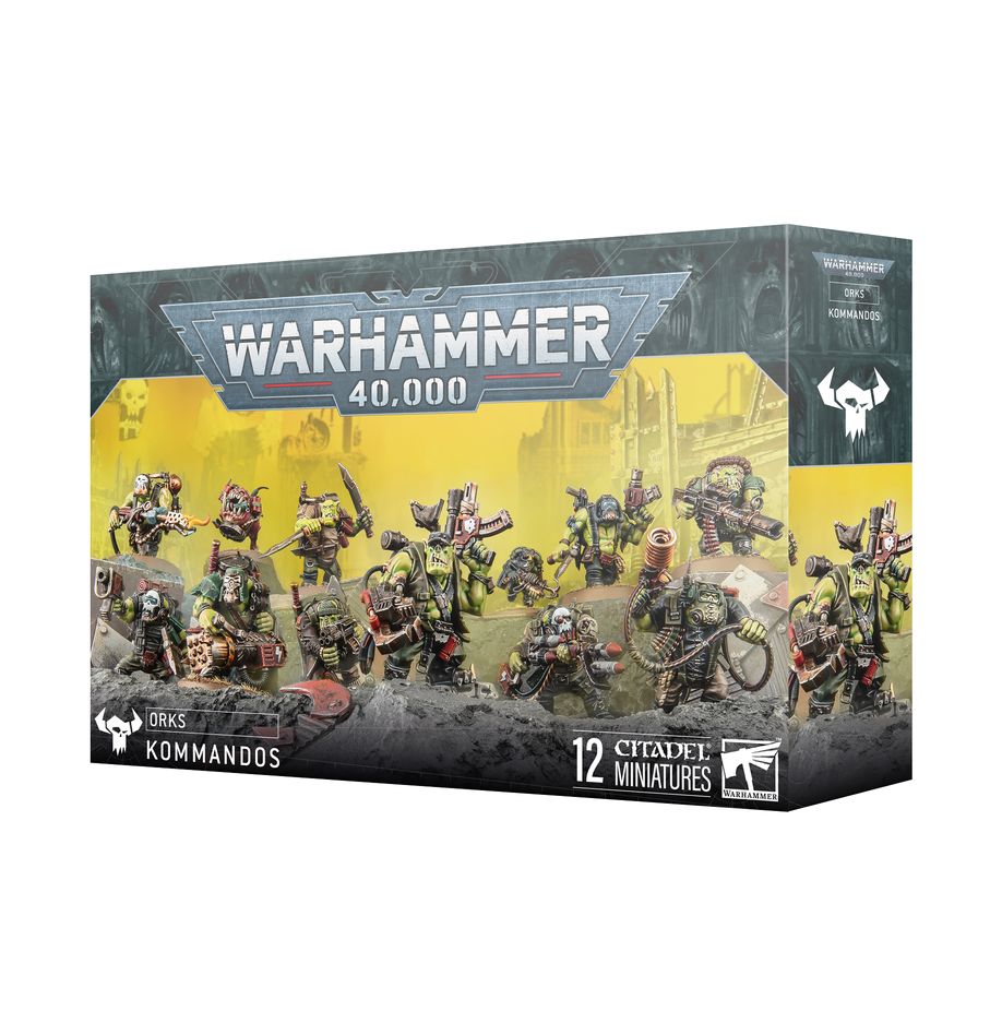 (preorder releases September 13th) ORKS KOMMANDOS | Gopher Games
