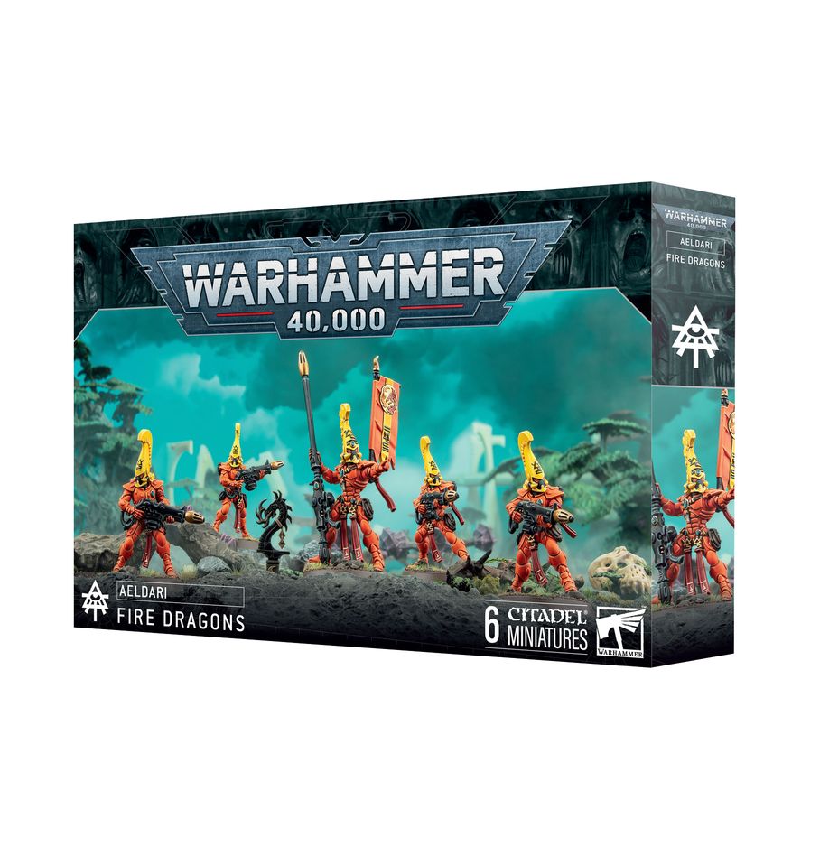 (preorder) Aeldari Fire Dragons | Gopher Games