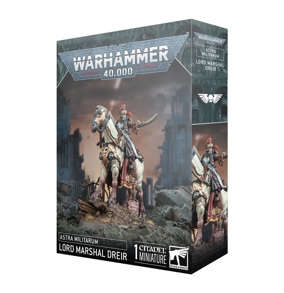 (preorder) ASTRA MILITARUM KRIEG LORD-MARSHAL DREIR | Gopher Games