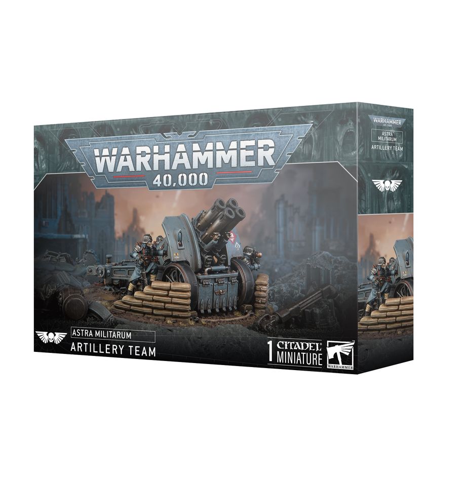 (preorder) ASTRA MILITARUM: KRIEG ARTILLERY TEAM | Gopher Games