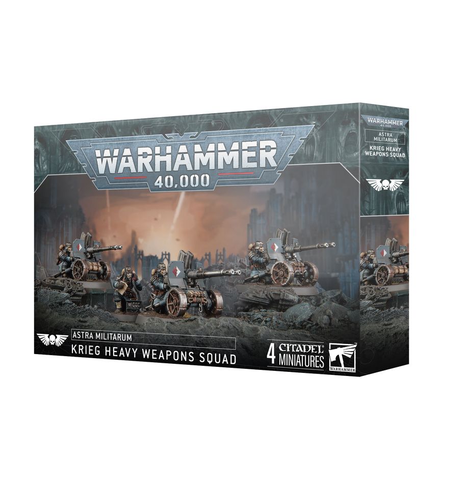 (preorder) ASTRA MILITARUM KRIEG HEAVY WEAPONS SQUAD | Gopher Games