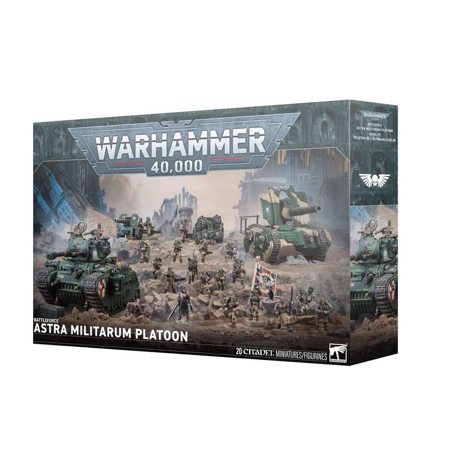 (Preorder 07/11) Battleforce: Astra Militarum Platoon | Gopher Games