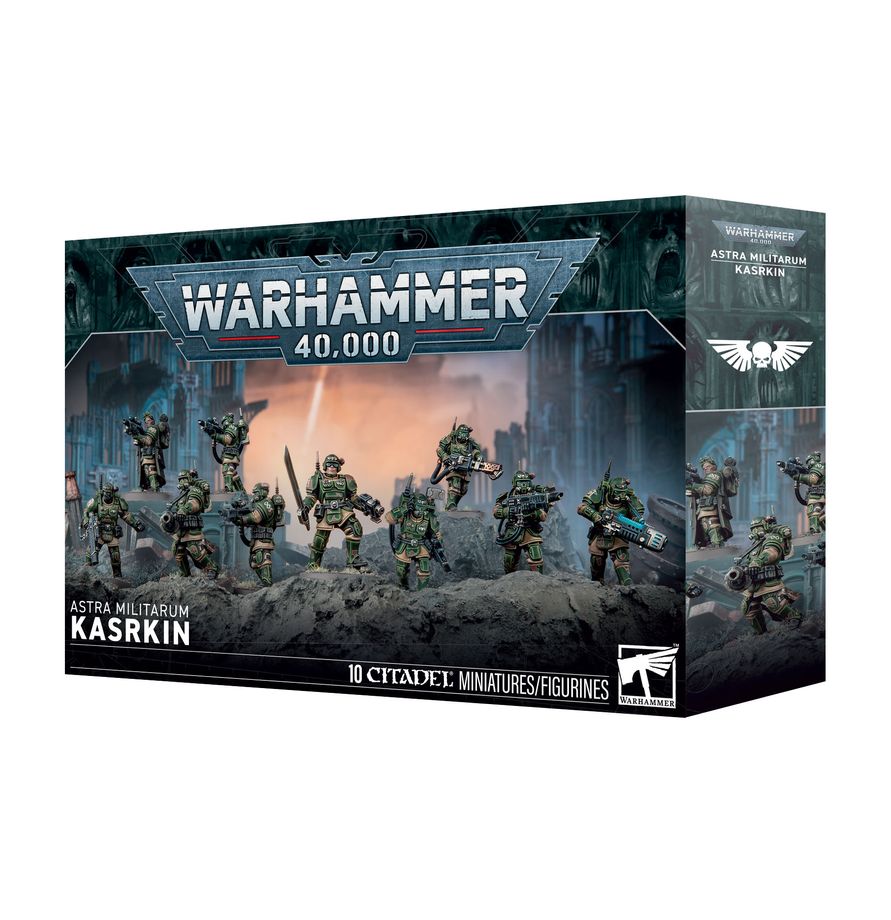 (Preorder 08/08) Astra Millitarum: Kasrkin | Gopher Games