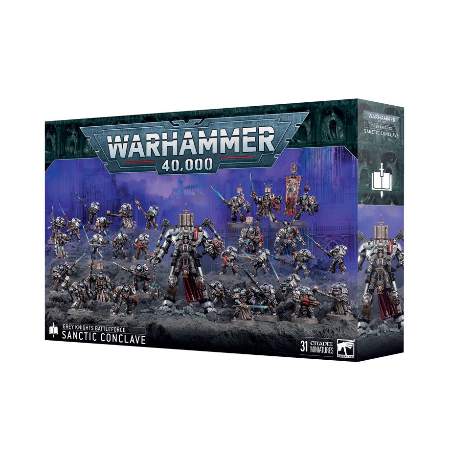 GREY KNIGHTS SANCTIC CONCLAVE BATTLEFORCE | Gopher Games