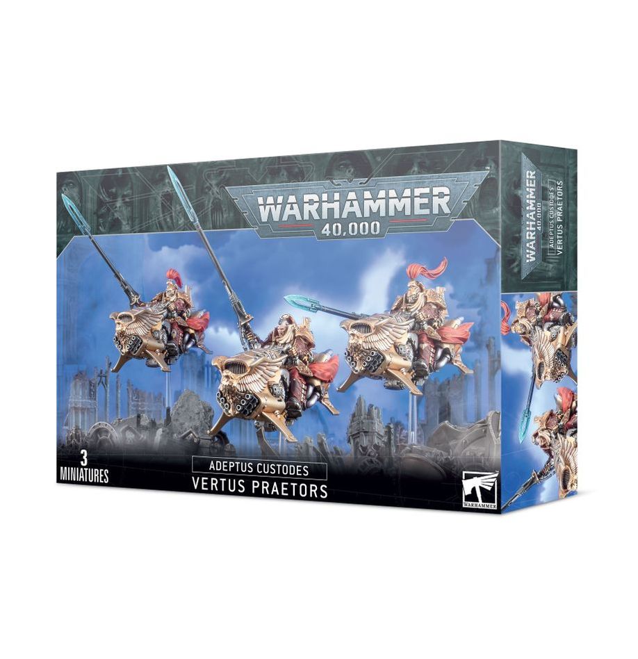 Adeptus Custodes Vertus Praetors / Shield-Captain | Gopher Games