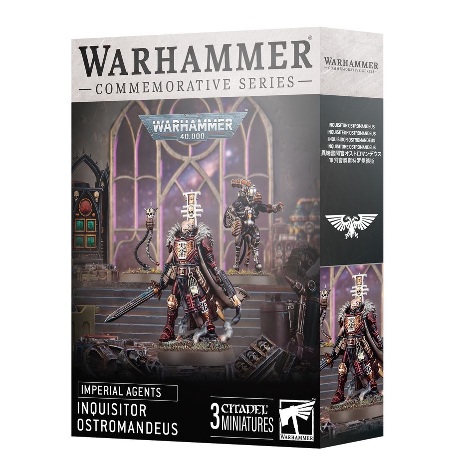 Agents of the Imperium  Commemorative Series Inquisitor Ostromandeus | Gopher Games