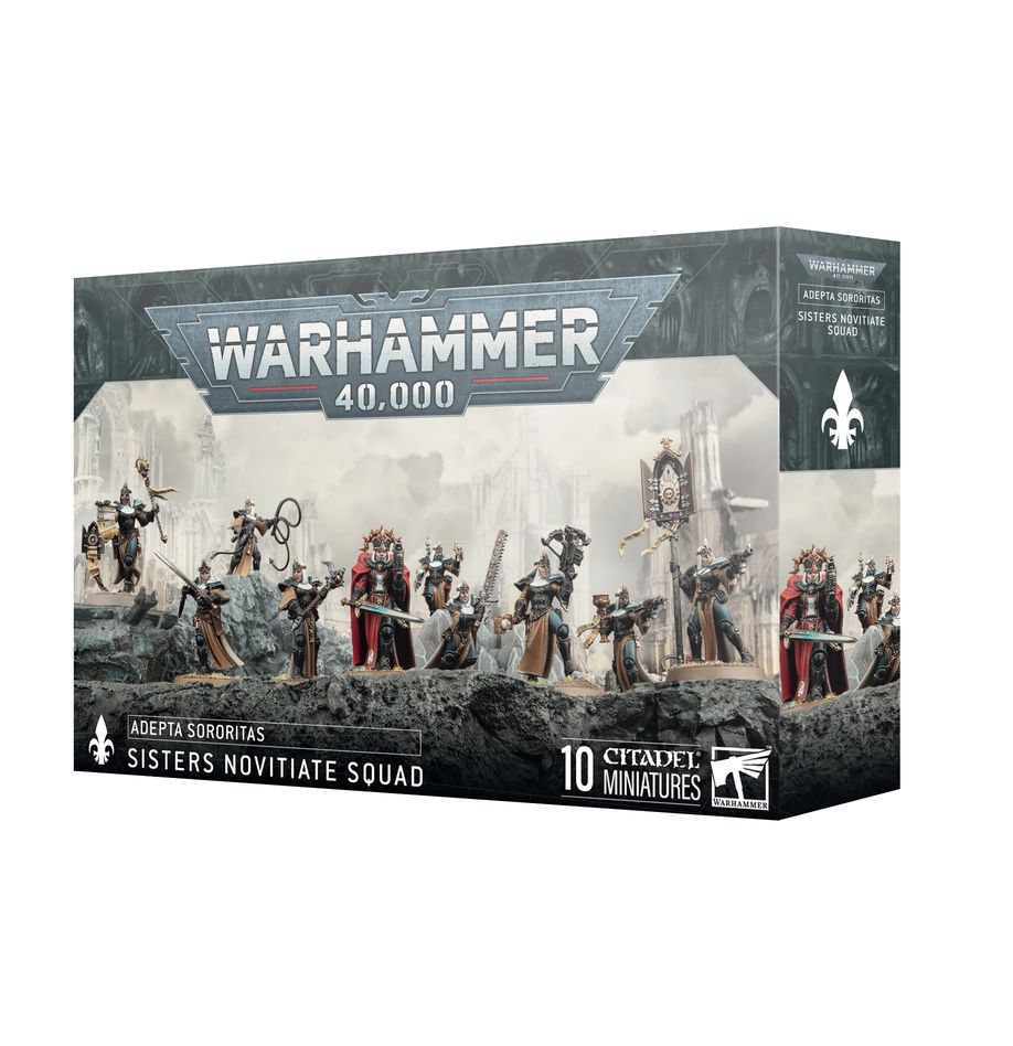 (preorder releases September 13th) ADEPTA SORORITAS SISTERS NOVITIATE SQUAD | Gopher Games