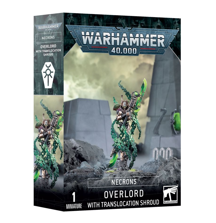 NECRONS: OVERLORD WITH TRANSLOCATION SHROUD | Gopher Games