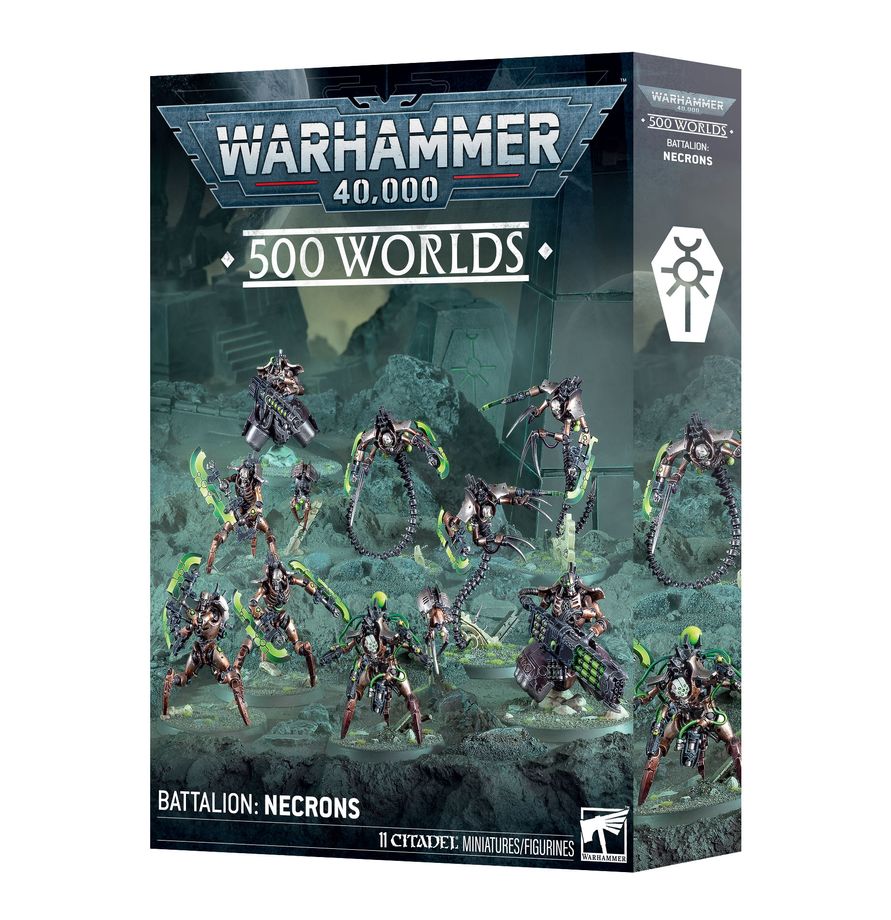 (Preorder 1/26) 500 Worlds Battalion: Necrons | Gopher Games