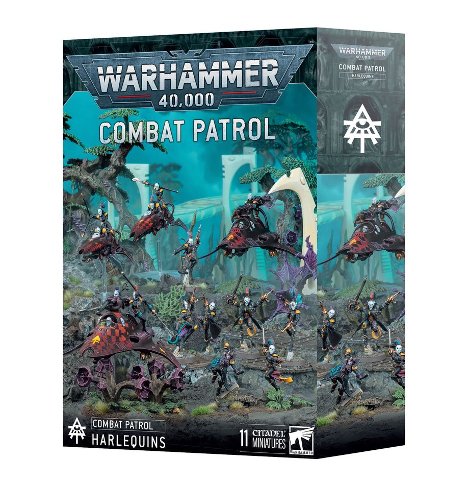 (Preorder 10/25) COMBAT PATROL: HARLEQUINS | Gopher Games