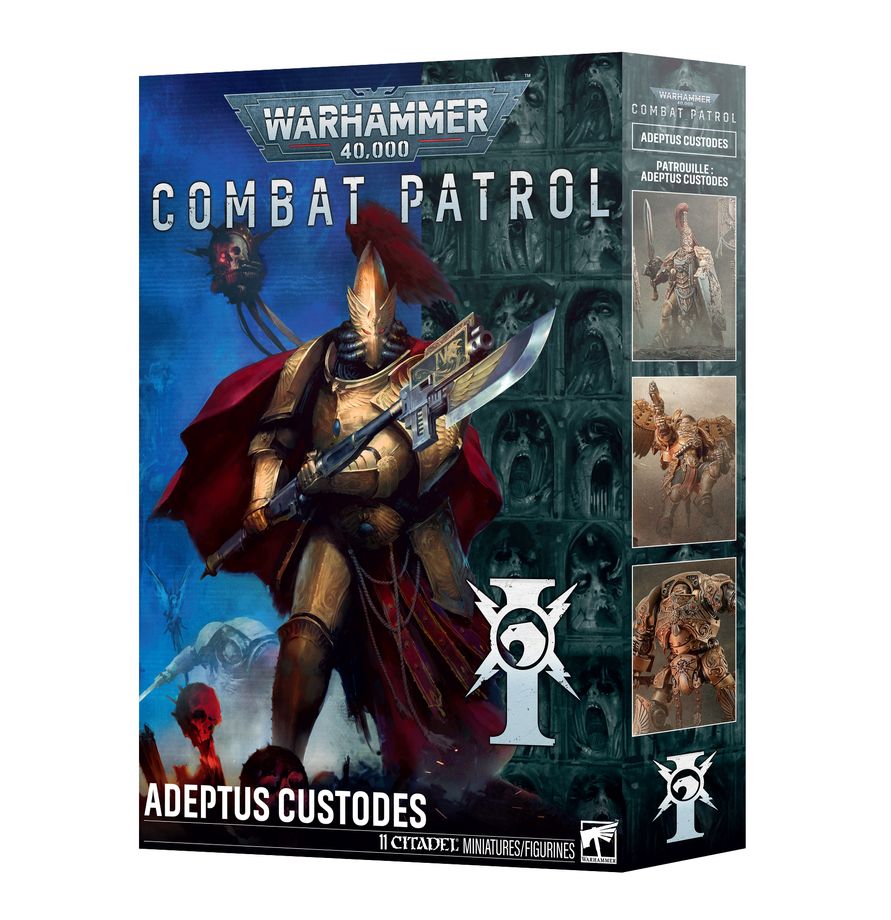 (Preorder 10/17) Combat Patrol: Adeptus Custodes | Gopher Games