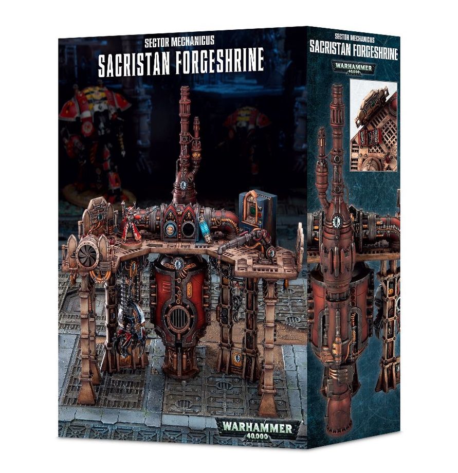 Sector Mechanicus Sacristan Forgeshrine | Gopher Games