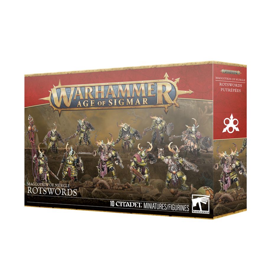 (Pre-Order 01/17/2026)MAGGOTKIN OF NURGLE: ROTSWORDS | Gopher Games
