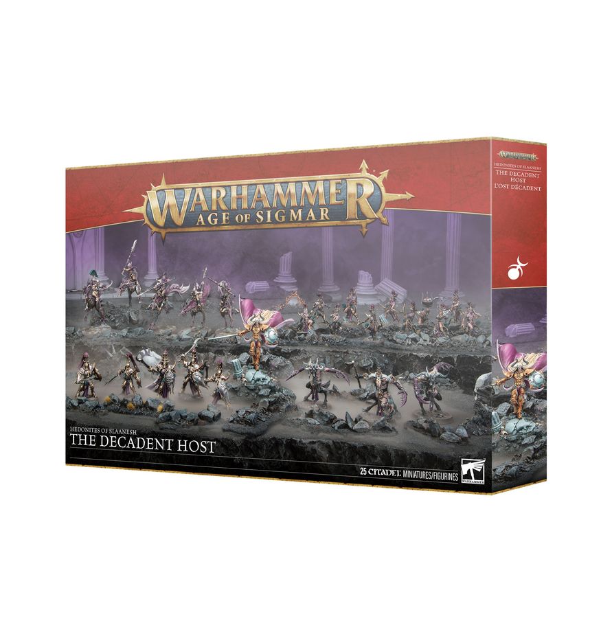 (Preorder 07/04) Battleforce: Hedonites of Slaanesh – The Decadent Host | Gopher Games