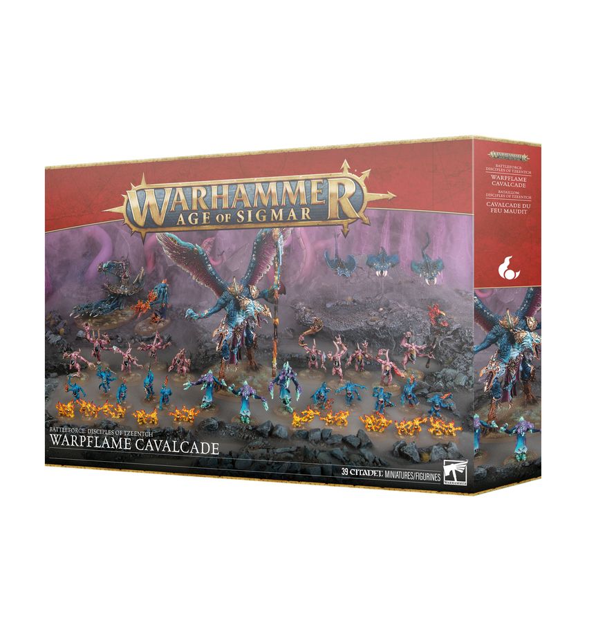 (Preorder 02/20) Battleforce: Disciples of Tzeentch – Warpflame Cavalcade | Gopher Games