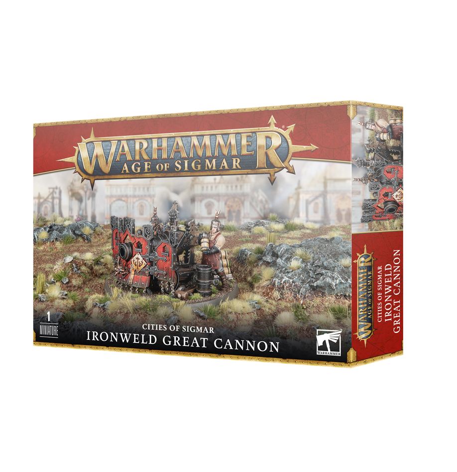 CITIES OF SIGMAR: IRONWELD GREAT CANNON | Gopher Games