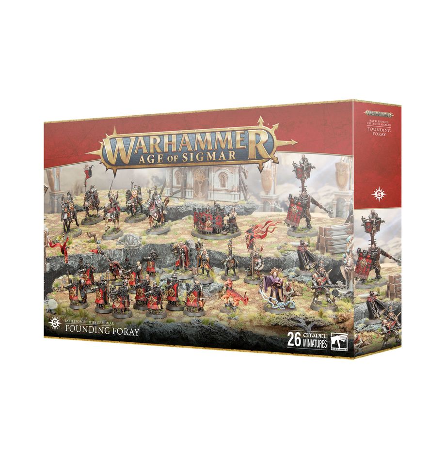 (preorder) CITIES OF SIGMAR: FOUNDING FORAY | Gopher Games