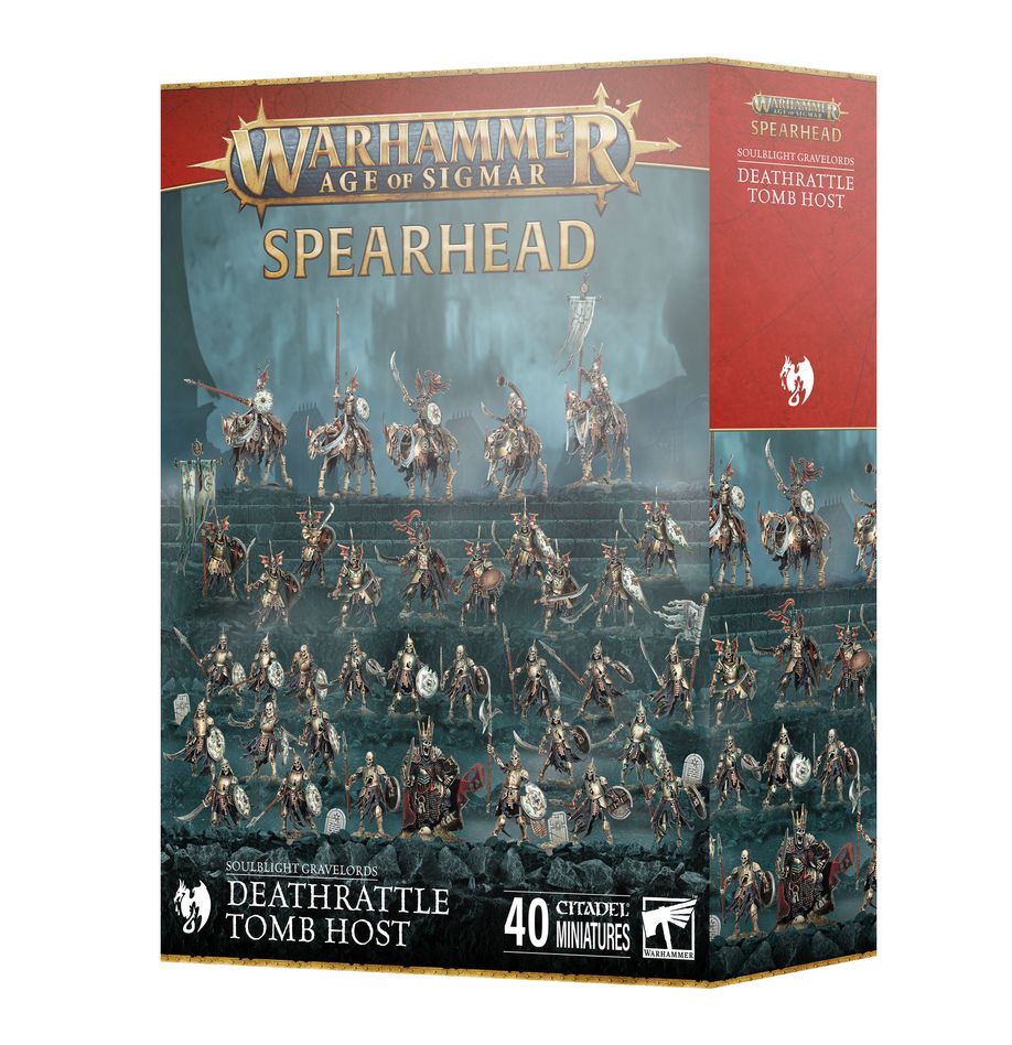 (Preorder 9/27) Spearhead: Soulblight Gravelords – Deathrattle Tomb Host | Gopher Games