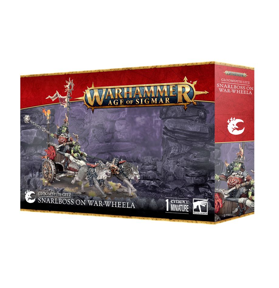 GLOOMSPITE GITZ SNARLBOSS ON WAR-WHEELA | Gopher Games