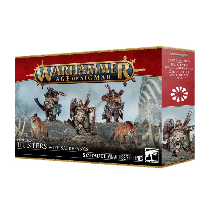 (Preorder 08/29) Ogor Mawtribes- Hunters with Sabrefangs | Gopher Games