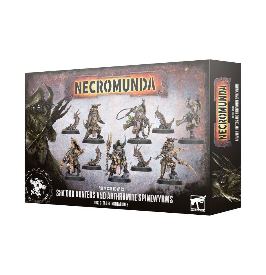 NECROMUNDA Sha'dar Hunters and Arthromite Spinewyrms | Gopher Games