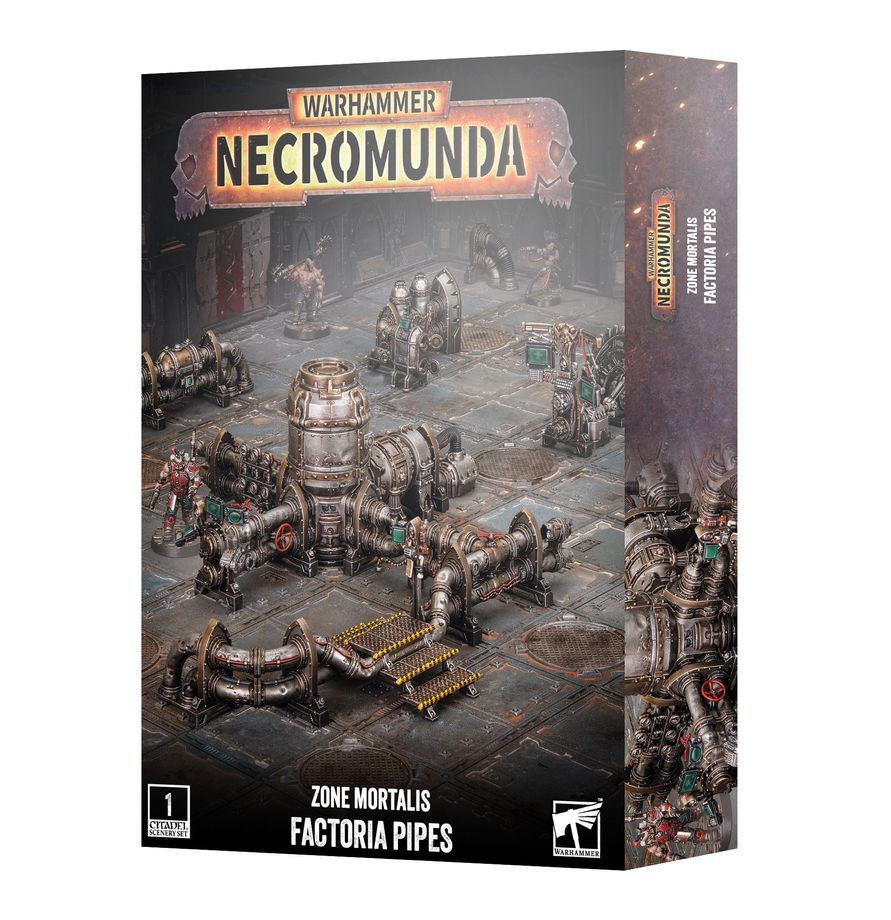 (Preorder 08/15) Warhammer Necromunda: Zone Mortalis Factoria Pipes | Gopher Games