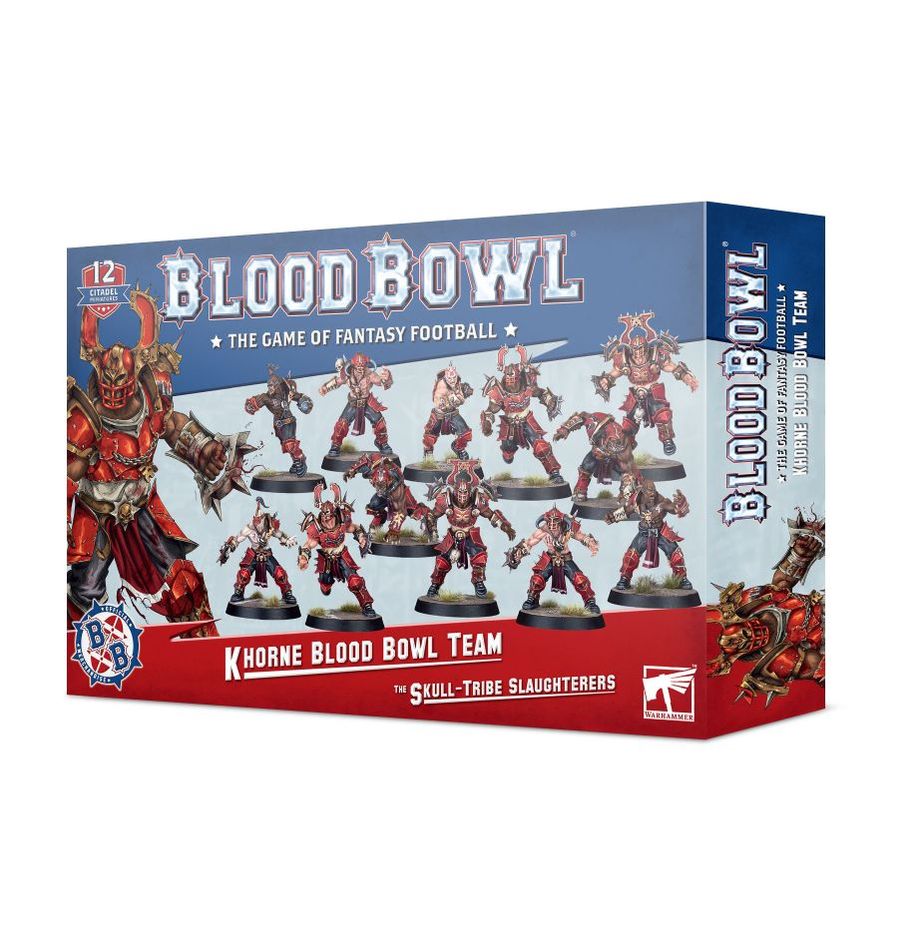 Khorne Blood Bowl Team - Skull-tribe Slaughterers | Gopher Games