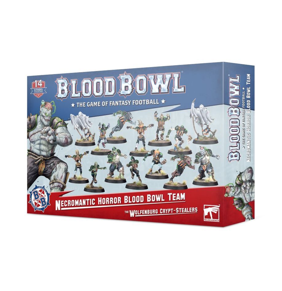Necromantic Horror Blood Bowl Team – The Wolfenburg Crypt-stealers | Gopher Games