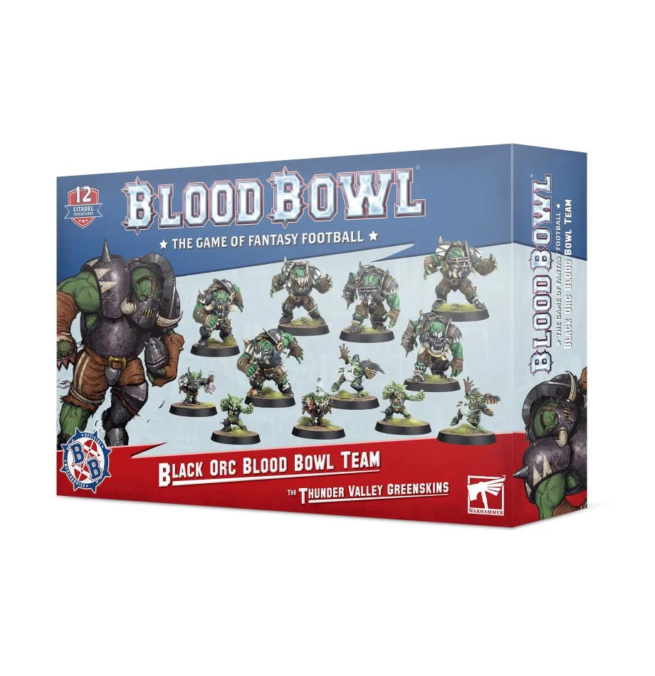 Blood Bowl: Black Orc Blood Bowl Team "The Thunder Valley Greenskins" | Gopher Games