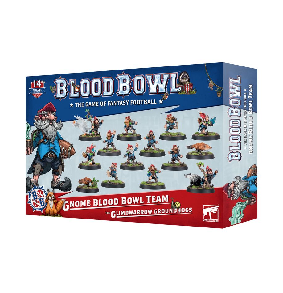Gnome Blood Bowl Team: The Glimdwarrow Groundhogs | Gopher Games