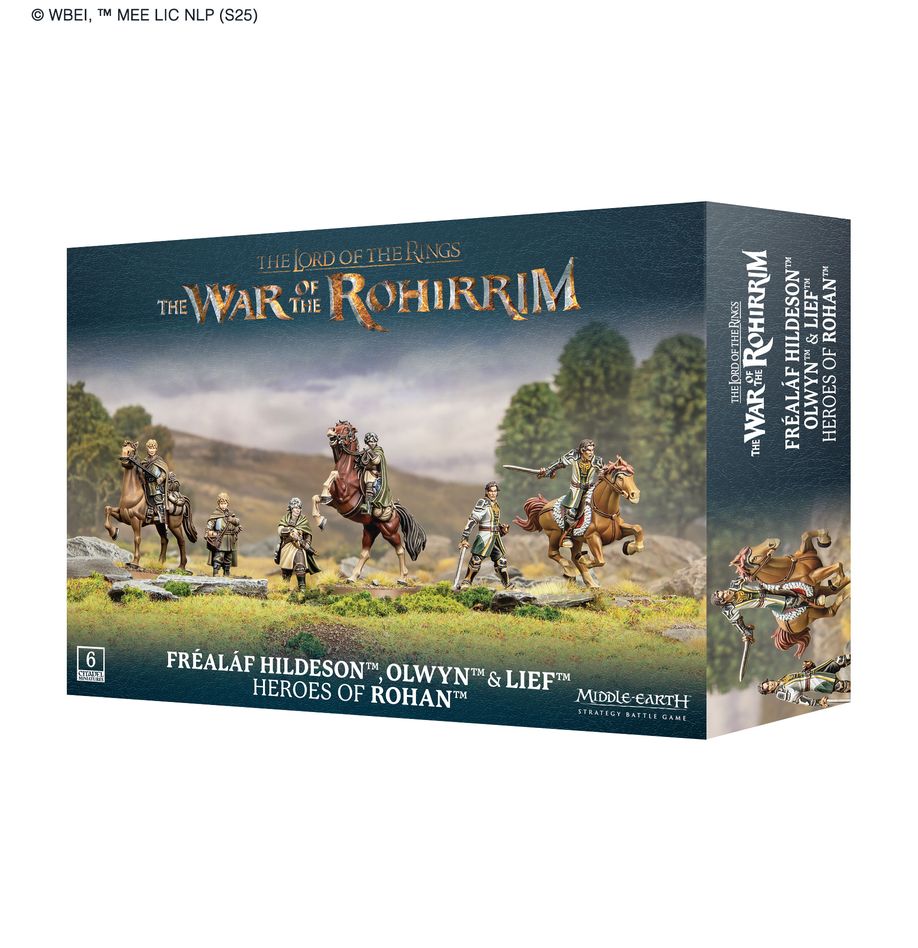 Fréaláf Hildeson™, Olwyn™ & Lief™, Heroes of Rohan™ | Gopher Games