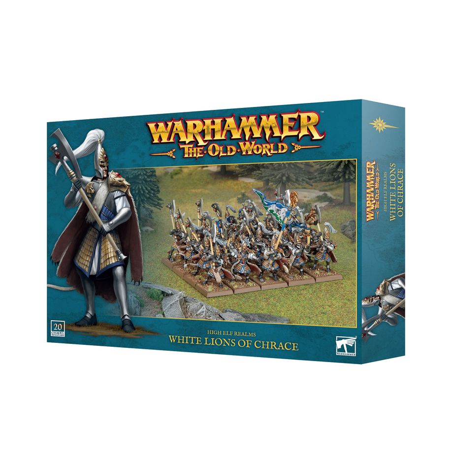 (preorder) HIGH ELF REALMS WHITE LIONS OF CHRACE | Gopher Games