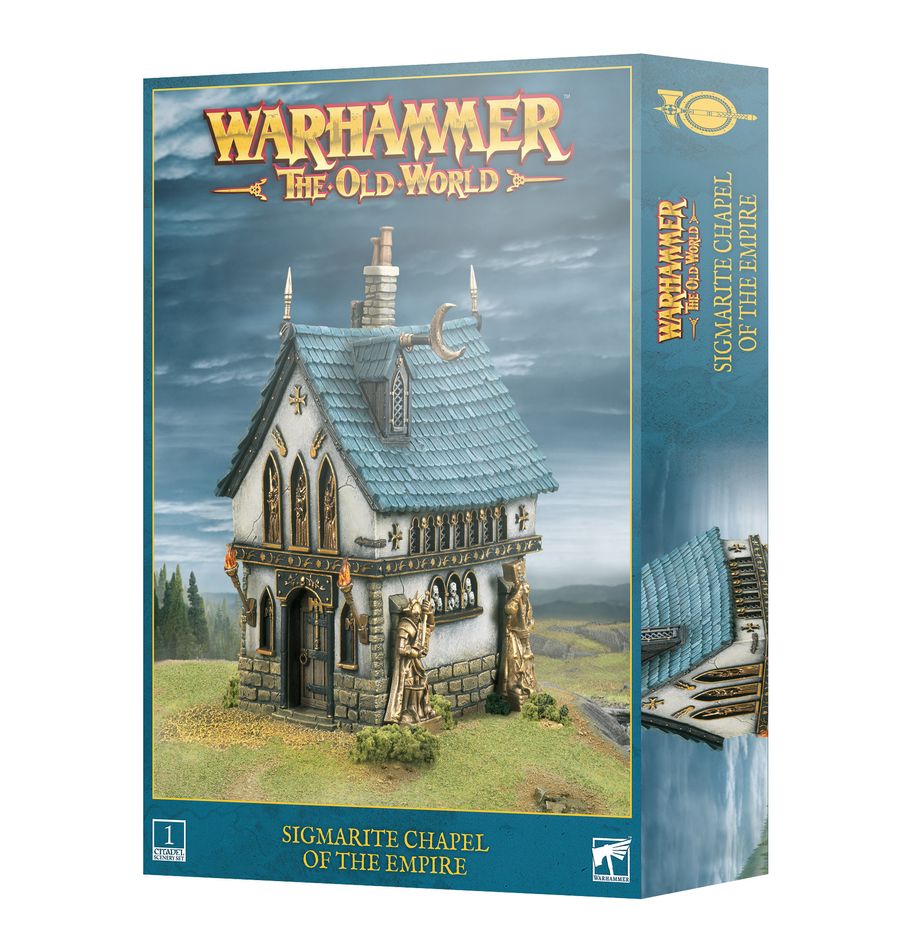 WARHAMMER THE OLD WORLDS: SIGMARITE CHAPEL OF THE EMPIRE | Gopher Games