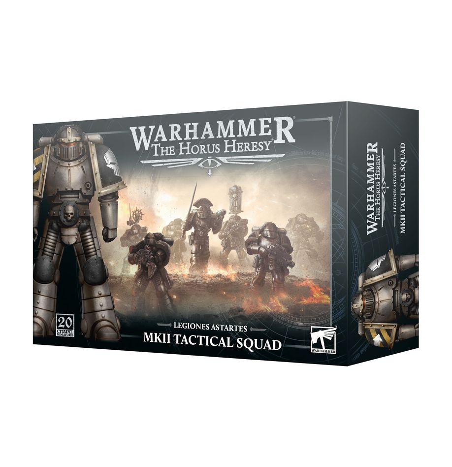 HORUS HERESY LEGIONES ASTARTES MKII TACTICAL SQUAD | Gopher Games