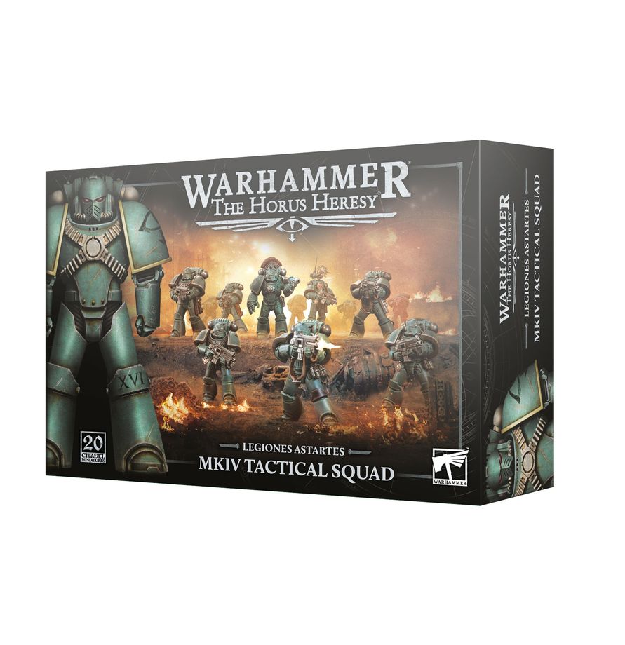 (Preorder 08/08) Horus Heresy: MkIV Tactical Squad | Gopher Games