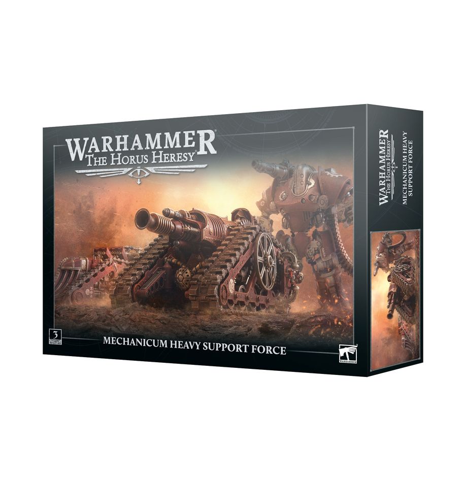 (preorder RELEASE DATE MARCH 8TH) HORUS HERESY MECHANICUM HEAVY SUPPORT FORCE | Gopher Games